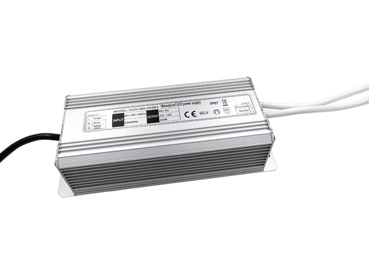 5V 60W IP67 Pilote LED étanche Driverfix Alimentation à tension constante