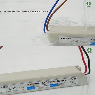 Alimentation d'énergie imperméable du conducteur 60w IP67 LED de bande de la protection 12v LED d'Overtemp