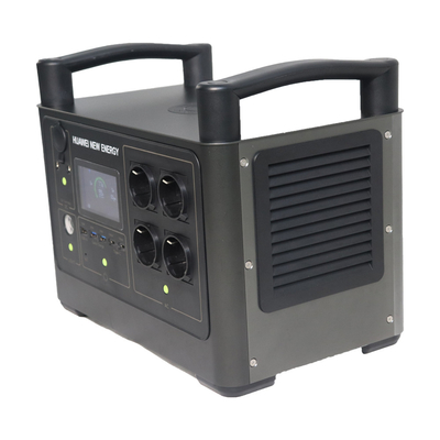 Systèmes à énergie solaire MPPT 2000W de la batterie LiFePO4 de stockage portatif de centrale