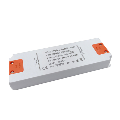 Driverfix Étanche 60W Ultra Thin LED Driver 24V AC Accessoires d'éclairage
