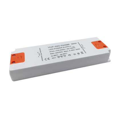 alimentation d'énergie de 50w LED 24v allumant le conducteur du Super Slim LED d'accessoires