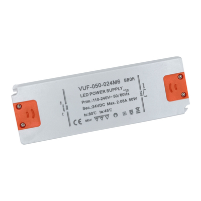 alimentation d'énergie de 50w LED 24v allumant le conducteur du Super Slim LED d'accessoires