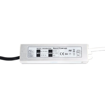 IP67 imperméabilisent l'alimentation d'énergie constante électronique du conducteur 20w 12V de LED