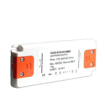 Alimentation d'énergie mince ultra-légère de LED 15w 24v Constant Voltage Driver