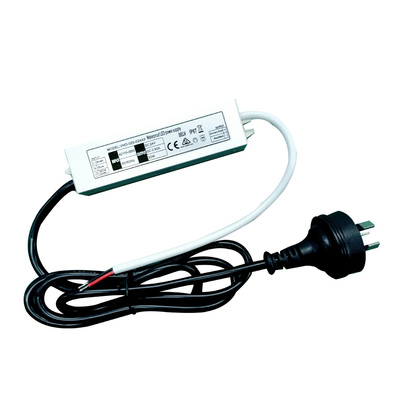 IP67 évaluant la prise mince d'AU de With de conducteur de l'alimentation d'énergie de LED 20W 24V SAA LED