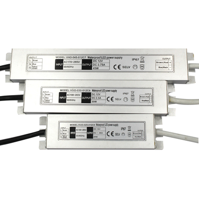 IP67 évaluant la prise mince d'AU de With de conducteur de l'alimentation d'énergie de LED 20W 24V SAA LED