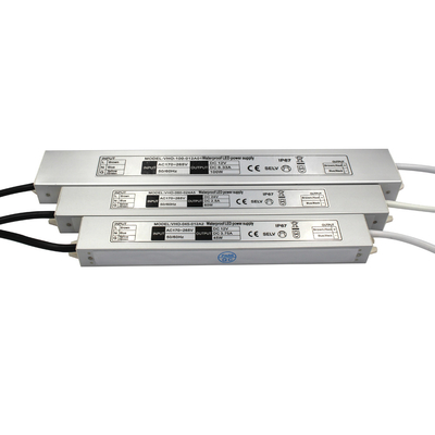 Alimentation d'énergie imperméable mince de LED IP67 SAA Constant Voltage For Strip Light