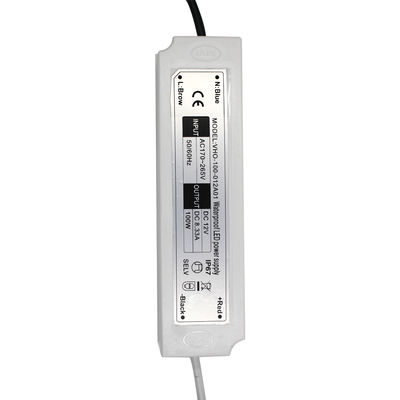 100W 12 alimentation d'énergie en plastique de Refrigerator Cooler Waterproof de conducteur de bande de volt LED