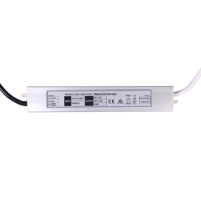 Le conducteur 12V 30W de Slimline LED de certificat de SAA imperméabilisent la tension constante IP67