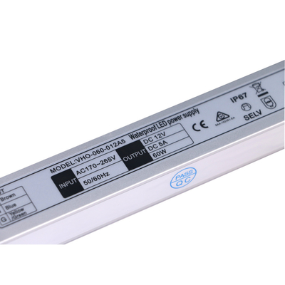 IP67 LED imperméabilisent le conducteur Slimline LED d'alimentation d'énergie pour la lumière au néon de bande