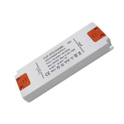 C.A. au boîtier en plastique ultra mince d'alimentation d'énergie de C.C LED pour l'ODM d'OEM de salle de Bath