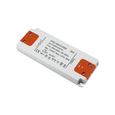 Conducteur mince superbe Power Supply 12V 20W Constant Voltage For Mirror Light de LED
