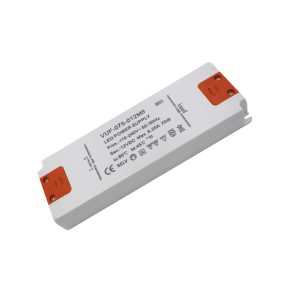Alimentation d'énergie du conducteur 12V 75W de Constant Voltage LED de boîtier en plastique pour la lumière de bande