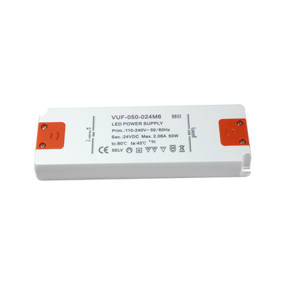 classe 60w 2 en plastique de High Efficiency Ip 67 de conducteur de 12v 5a/24v 2.5a LED pour le réfrigérateur