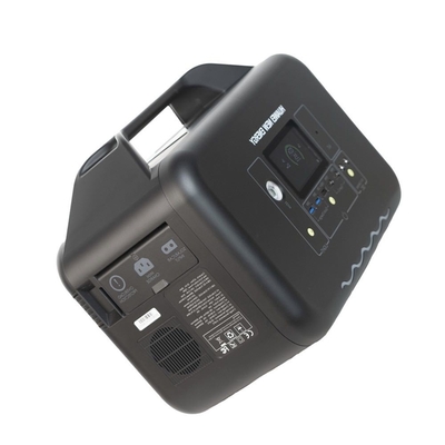 batterie portative extérieure pure de stockage de l'énergie de la centrale d'onde sinusoïdale 220V 1000W 1440Wh