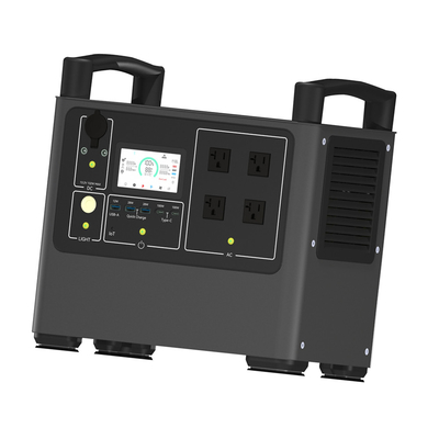 Centrale portative pure extérieure de batterie solaire d'onde sinusoïdale du secours 2000w 110V/220V
