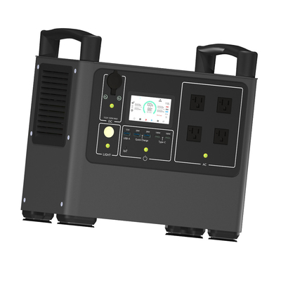 banque portative pure de puissance d'onde sinusoïdale de l'énergie 110V 220V de maison de 2000W 1920Wh LiFePO4 solaire