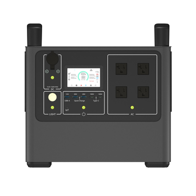 centrale portative pure de batterie solaire d'onde sinusoïdale de 2000w 110V/220V avec le panneau solaire