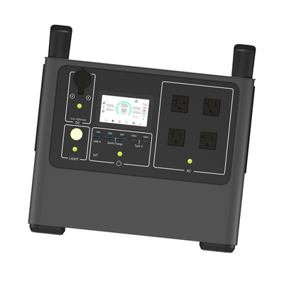 centrale portative de 2000w 110V/220V de batterie pure de l'onde sinusoïdale LiFePO4