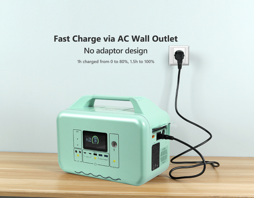 banque portative pure de puissance d'onde sinusoïdale de l'énergie 110V 220V de maison de 2000W 1920Wh LiFePO4 solaire