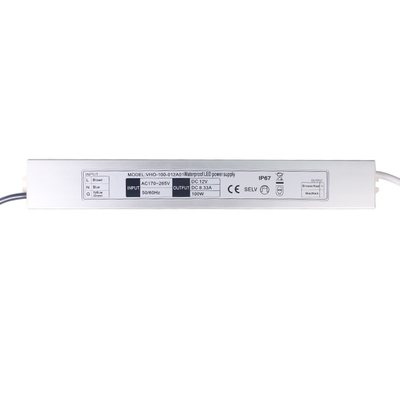 Ip67 imperméabilisent l'alimentation d'énergie de LED 12V 100W a mené le conducteur pour la lumière extérieure