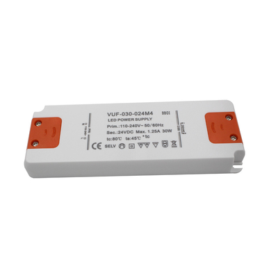 24V 30w amincissent ultra l'alimentation d'énergie de LED Constant Voltage For Indoor Lights