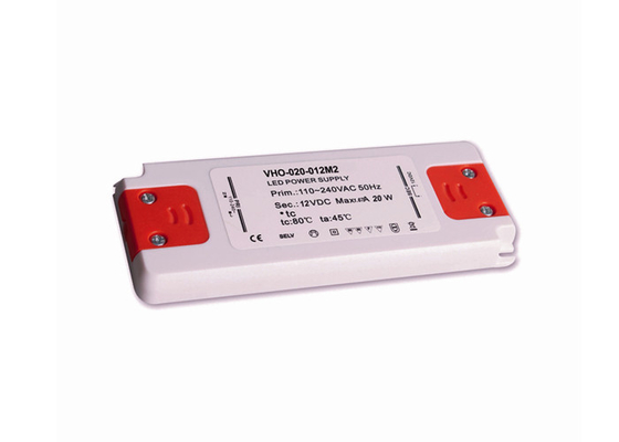 Lumière ultra mince antipluie de meubles de Power Supply For de conducteur de 12V 1.7A LED