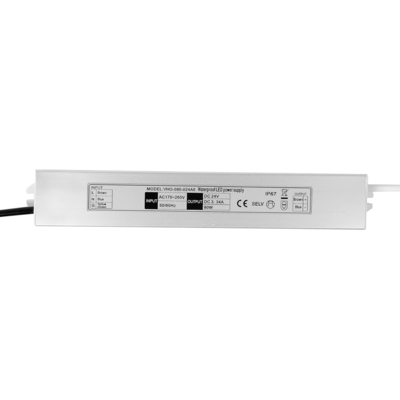 Conducteur ultra-léger imperméable 24V de Constant Voltage LED pour le Signage