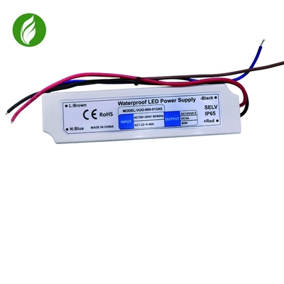Plastique ultra-léger 163x43x33mm du conducteur 12V 5A de la lumière de bande LED