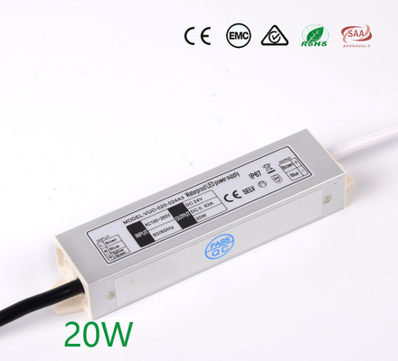 conducteur électronique imperméable léger Power Supply de 20W LED 132x30x20mm