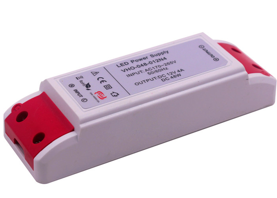 Conducteur calorifuge de lumière de bande d'ODM 12V LED, approvisionnement ultra-léger de 48 watts de puissance