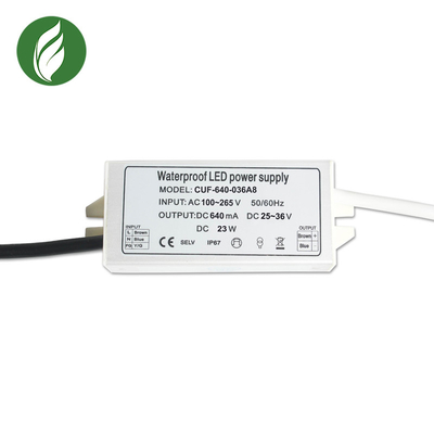 RoHS 640mA LED Constant Current Power, conducteur léger de lumière d'inondation