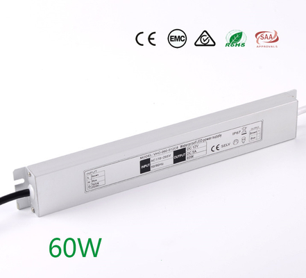 Isolation mince du conducteur 12V 60W 5A du mode LED de commutation de RoHS anti