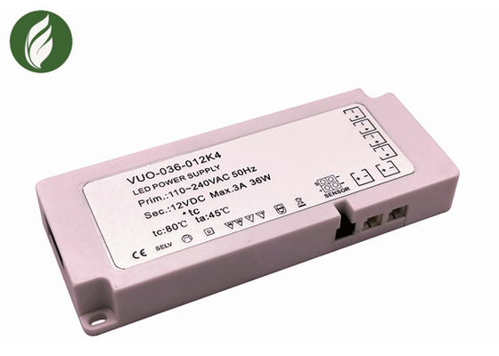 240V mince léger au conducteur de 12V LED, 36W 12V sous le Cabinet allumant le transformateur