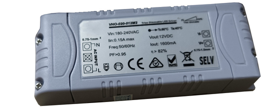 Conducteur en plastique de Dimmable LED de triac