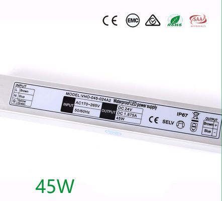 24V extérieur d'intérieur Constant Voltage Driver, transformateur mince de C.C à C.A. pour des lumières de LED