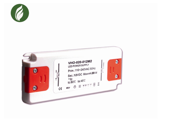Lumière ultra mince antipluie de meubles de Power Supply For de conducteur de 12V 1.7A LED