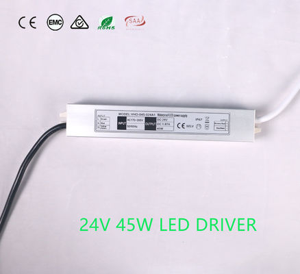 poids léger ultra mince extérieur d'alimentation d'énergie de bande de 1.88A 24V LED