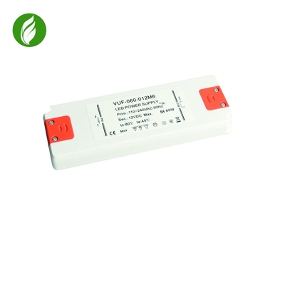 alimentation d'énergie de 60W IP20 Constant Voltage LED, conducteur libre de clignotement en plastique
